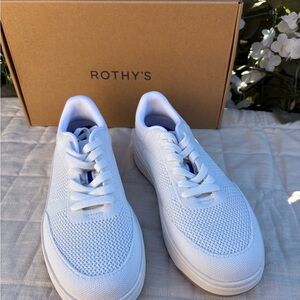 Rothy's Women's Classic White Sneakers